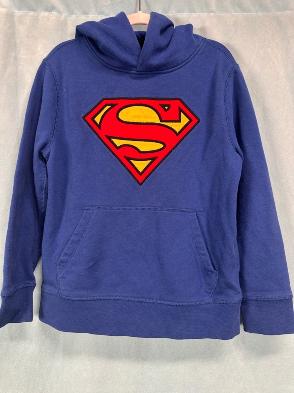 GAP Kids Blue Hoodie with DC Logo